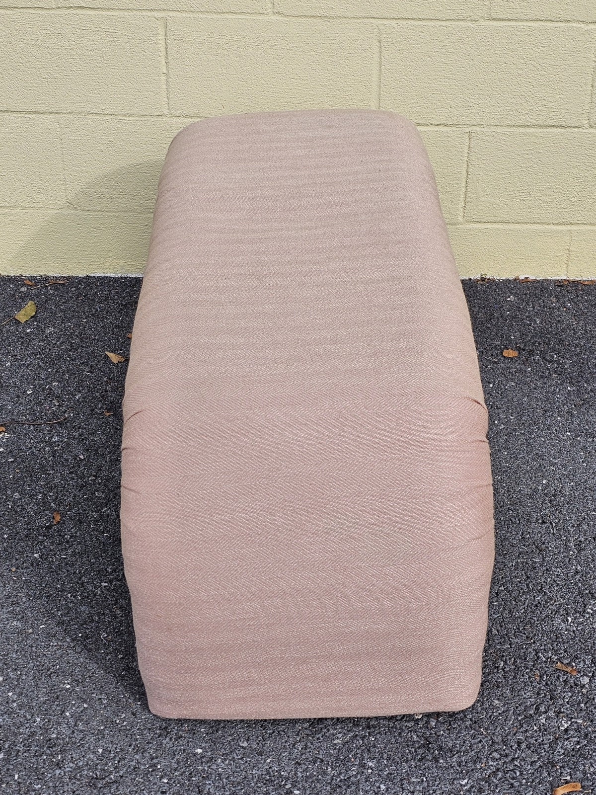 Vtg Post Modern Waterfall Bench By O'Neil? Designer Furniture Soft Pink