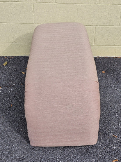 Vtg Post Modern Waterfall Bench By O'Neil? Designer Furniture Soft Pink