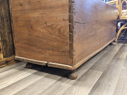 Early American 18th Century? Early 19th Century Farmhouse Pine Blanket Chest