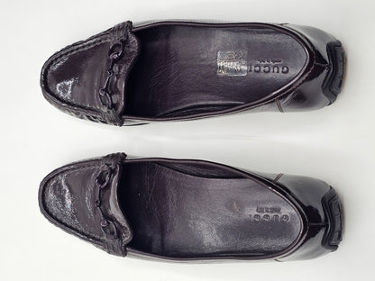 Gucci Moccasins Loafers Size 37 Used Good Condition Used Brown Little Wear