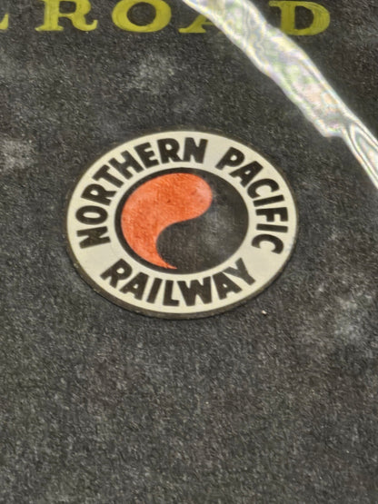 Original Artwork Of The Northern Pacific Railroad 1961 9964A Zephyr Locomotive 