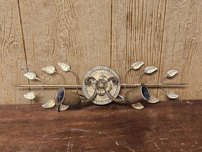 MCM 1960s Hollywood Regency Style Wall Light Lamp By Banci Firenze Decor