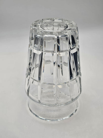 Baccarat Nadine Crystal Floral Vase 6.75” Tall Signed Baccarat France 4.5" Wide