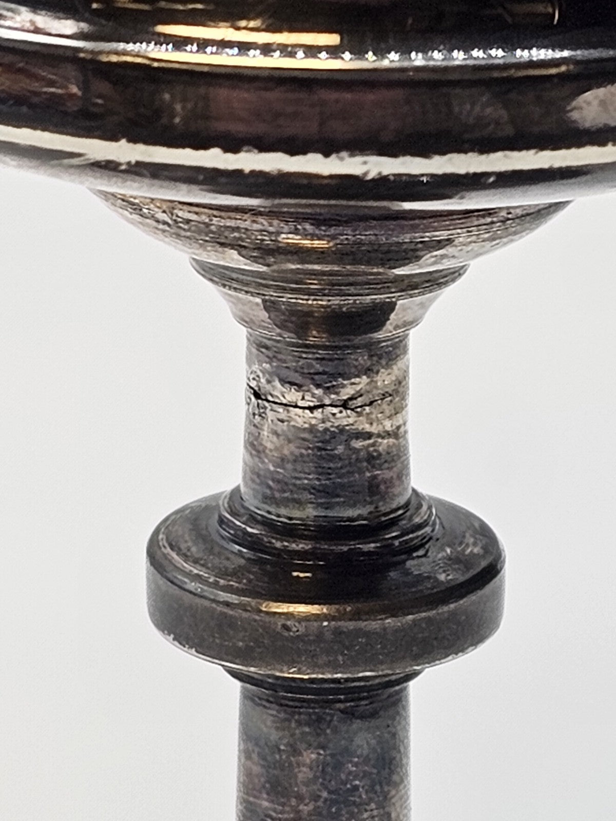 Reed & Barton Silver Plated Goblet Chalice Champagne Goblet Pair Very Ornate