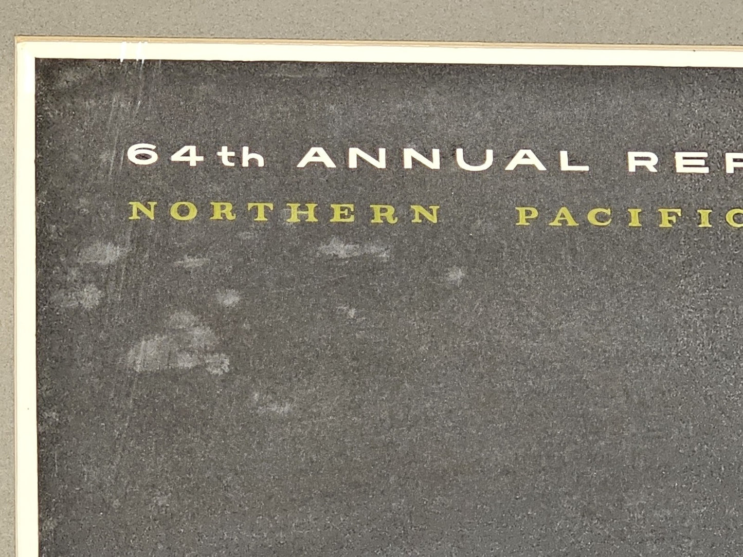 Original Artwork Of The Northern Pacific Railroad 1961 9964A Zephyr Locomotive 
