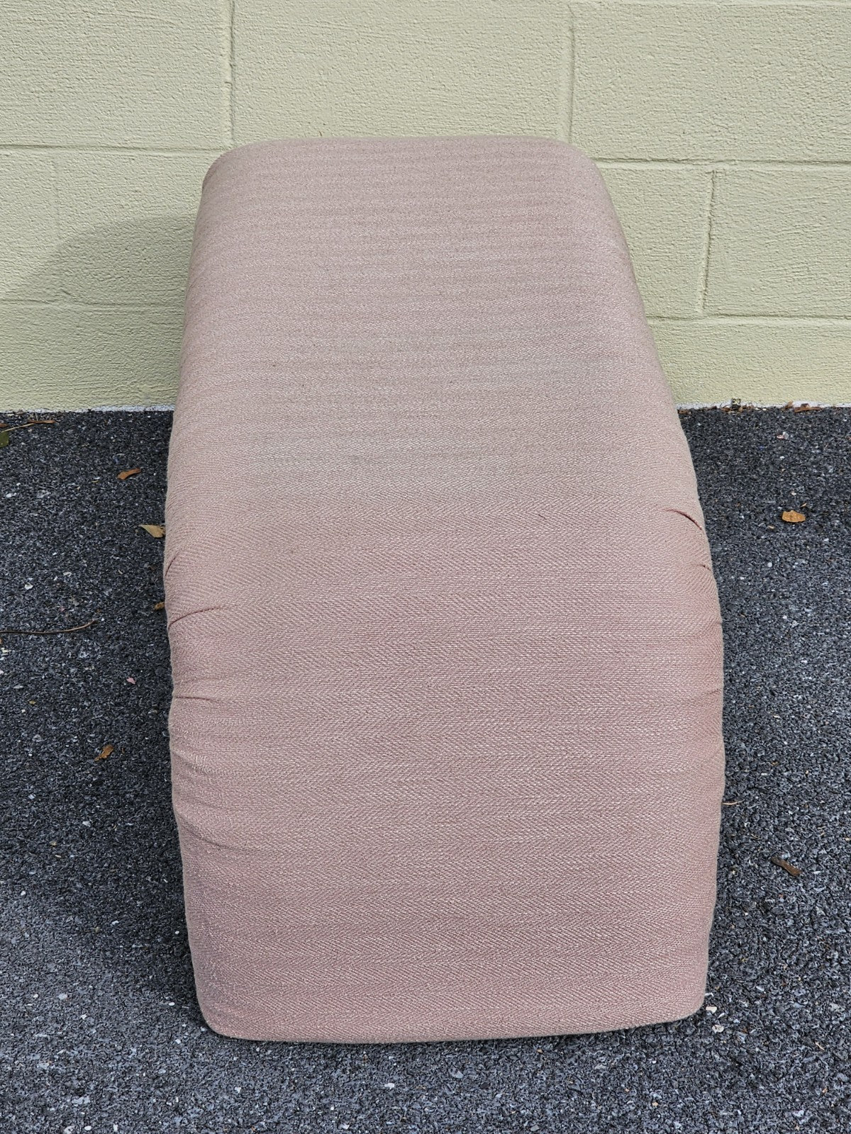 Vtg Post Modern Waterfall Bench By O'Neil? Designer Furniture Soft Pink