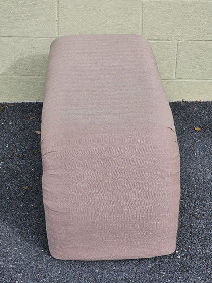 Vtg Post Modern Waterfall Bench By O'Neil? Designer Furniture Soft Pink