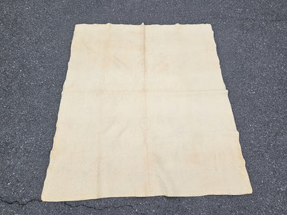 19th Century Antique Circa 1850 Floating 8 Point Star Lap Americana Quit 63 X 72
