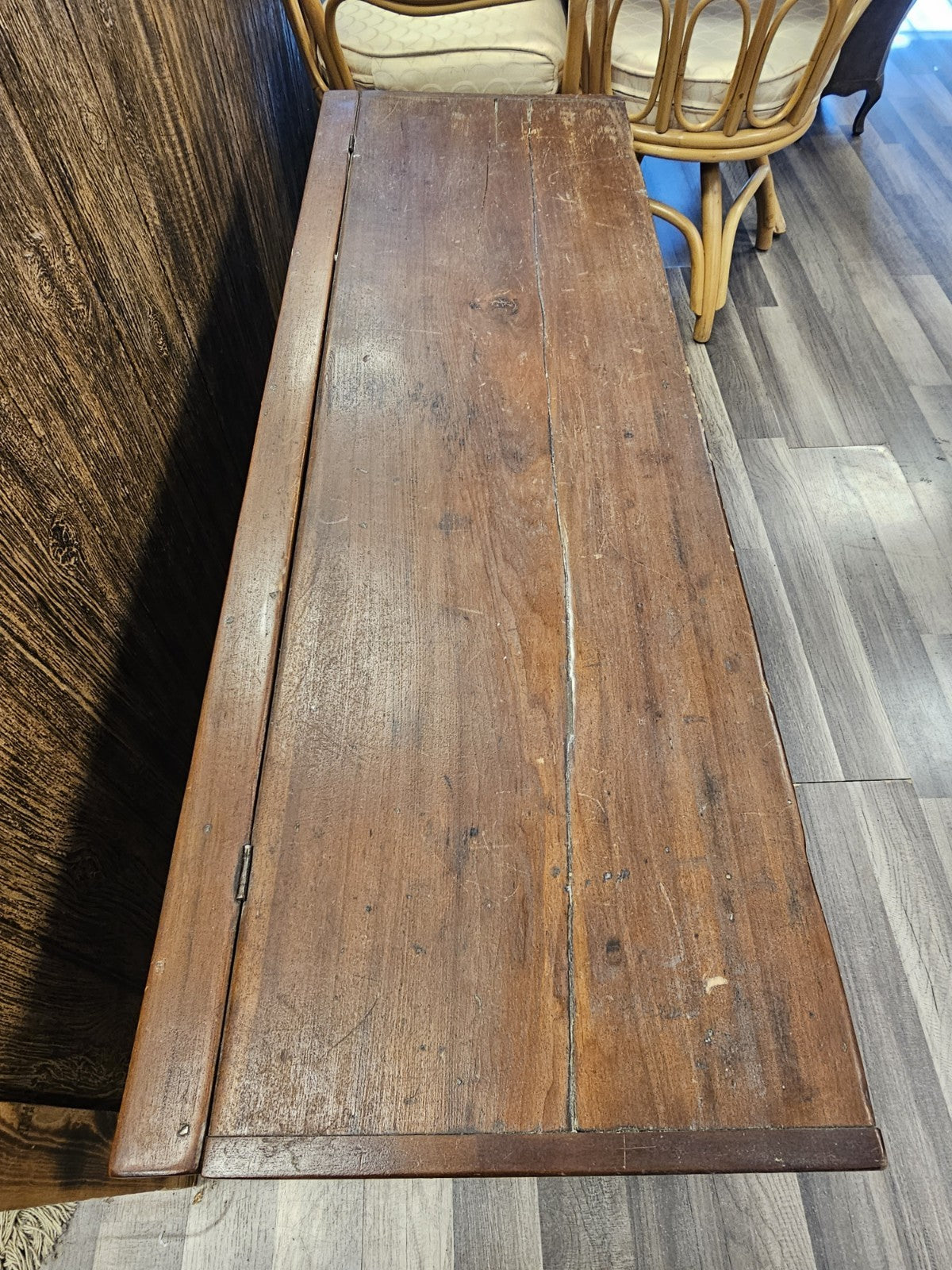 Early American 18th Century? Early 19th Century Farmhouse Pine Blanket Chest
