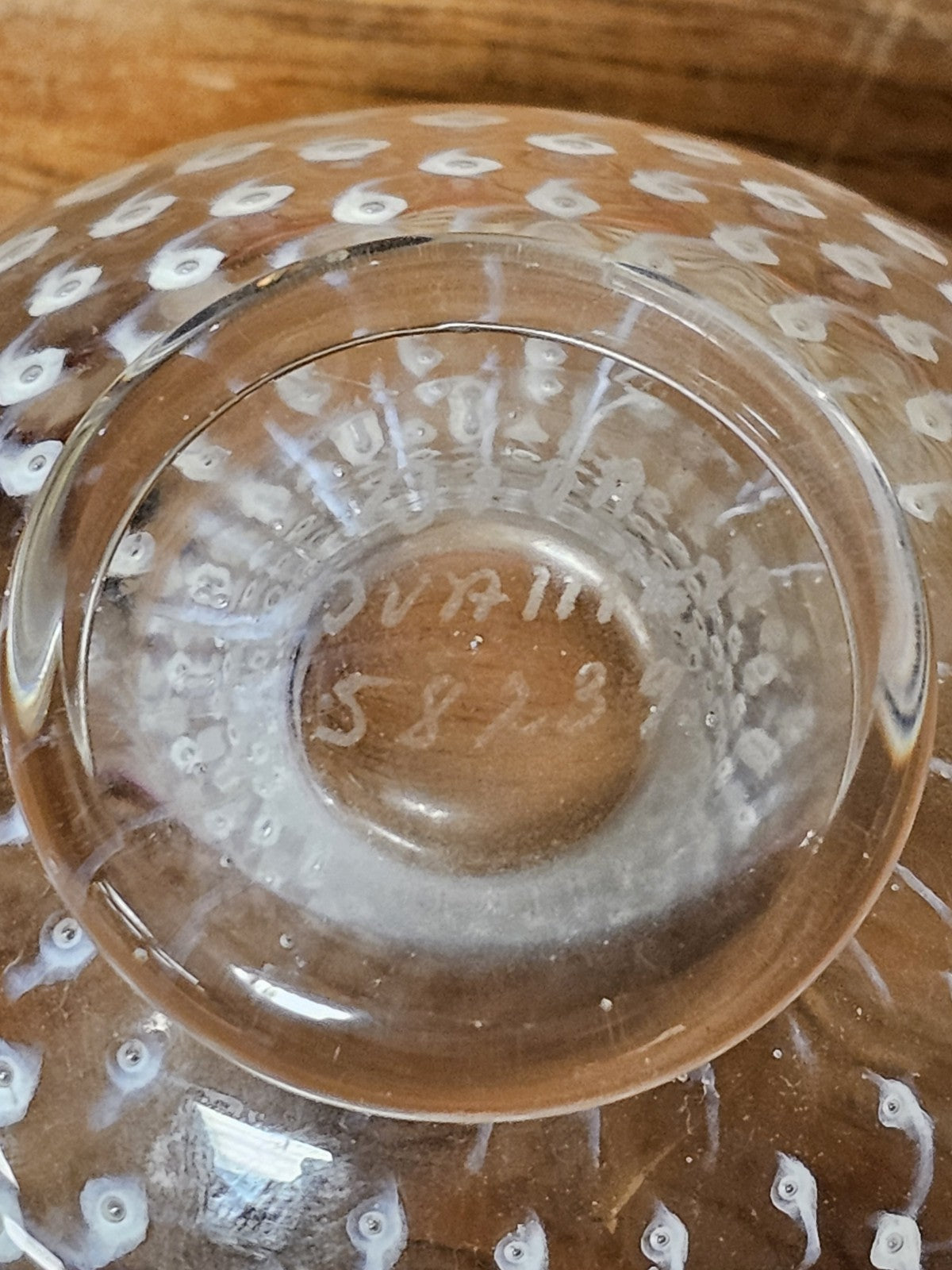Kosta Boda Signed Bertil Vallien Opalescent Controlled Bubble Vase Pair