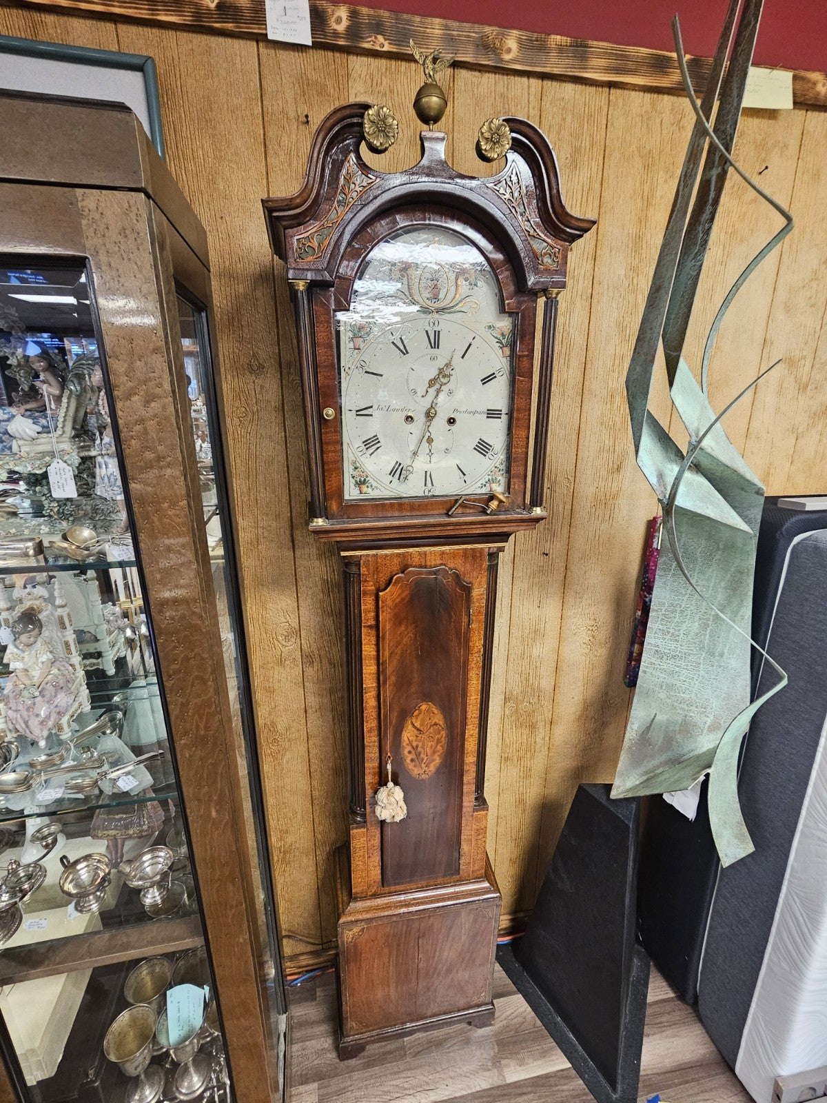 CA 1790 James Lauder Prestonpans Edinburgh Scottish Longcase Grandfather Clock