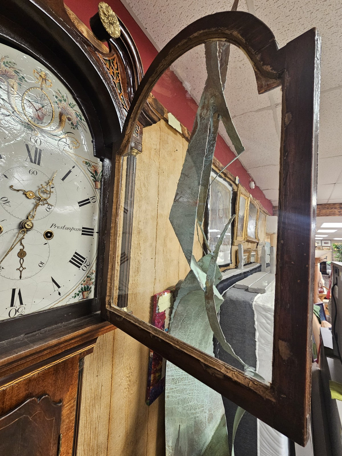 CA 1790 James Lauder Prestonpans Edinburgh Scottish Longcase Grandfather Clock