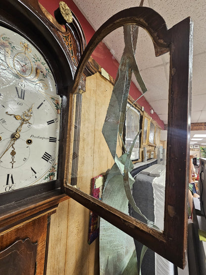 CA 1790 James Lauder Prestonpans Edinburgh Scottish Longcase Grandfather Clock