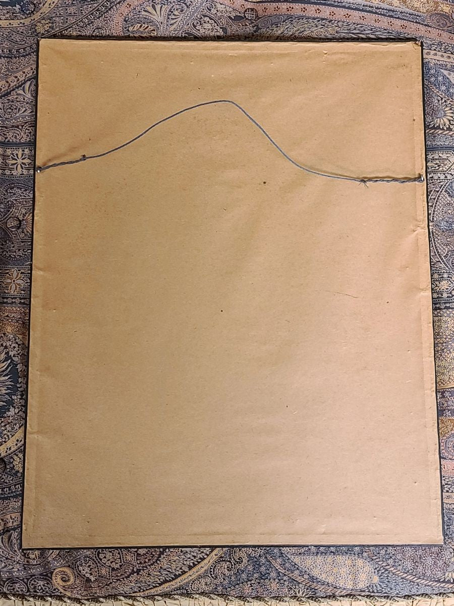 Junsuke Watarai Signed Numbered Japanese Framed Etching Print