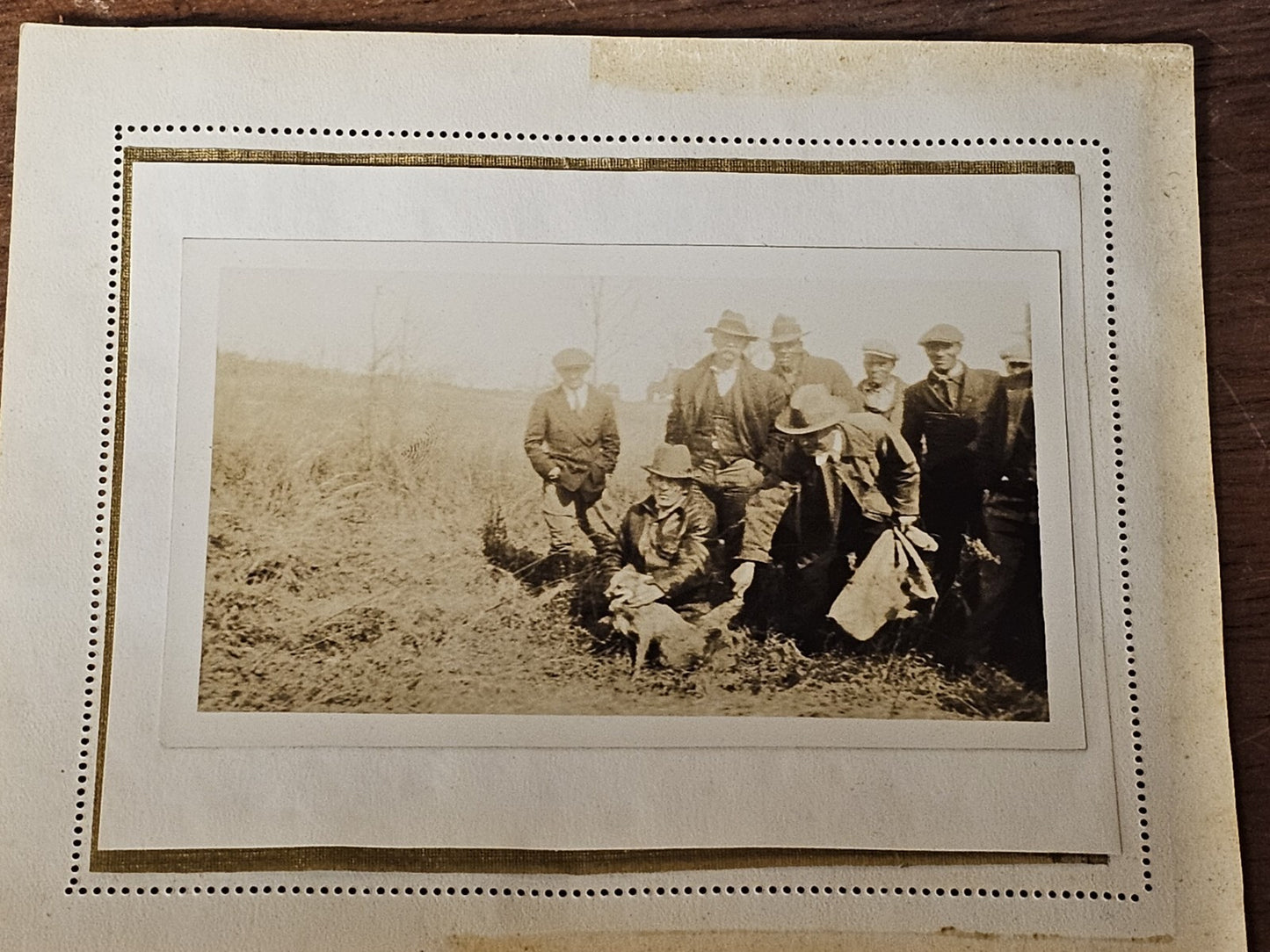 Vintage Lot Of 23 Fox Hunting Photos Black & White With Hounds & Hunters