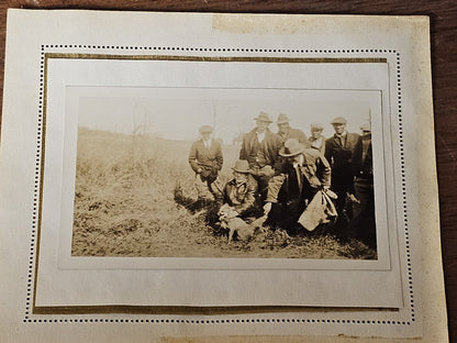 Vintage Lot Of 23 Fox Hunting Photos Black & White With Hounds & Hunters