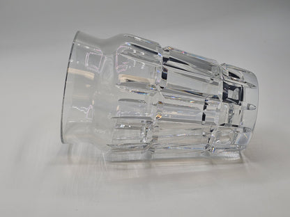 Baccarat Nadine Crystal Floral Vase 6.75” Tall Signed Baccarat France 4.5" Wide