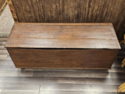 Early American 18th Century? Early 19th Century Farmhouse Pine Blanket Chest
