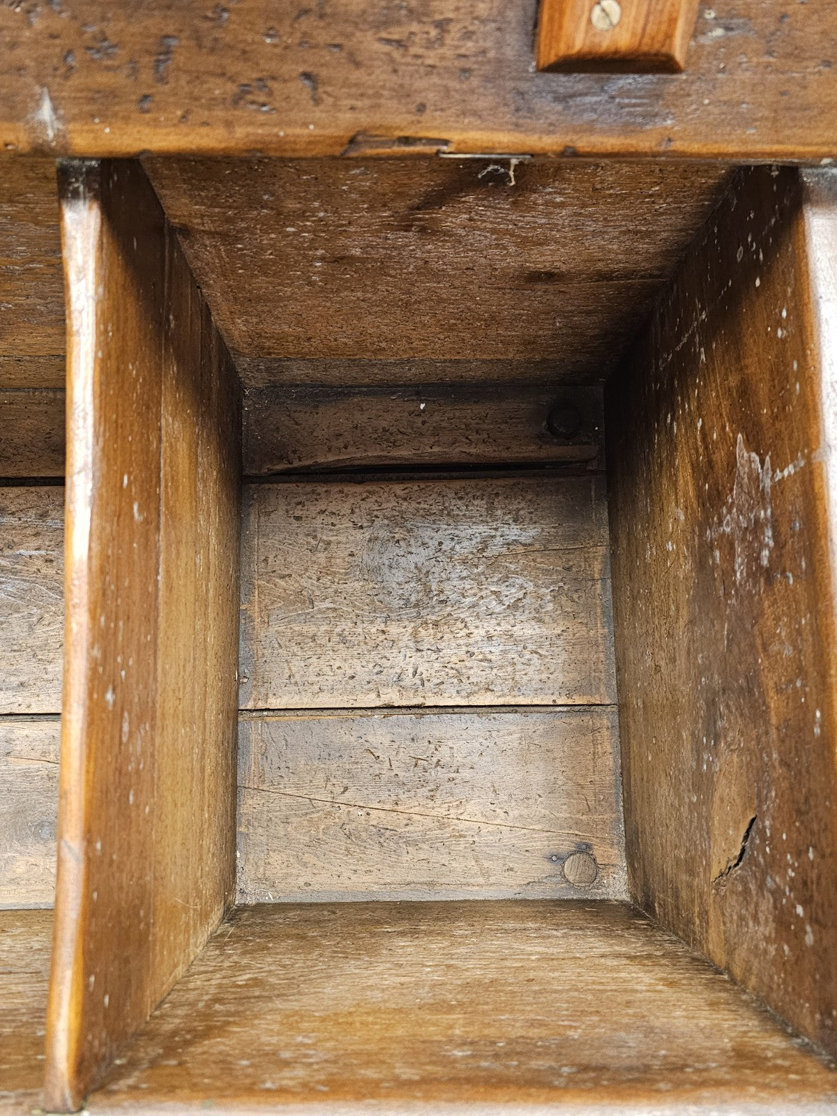 Early American 18th Century? Early 19th Century Farmhouse Pine Blanket Chest