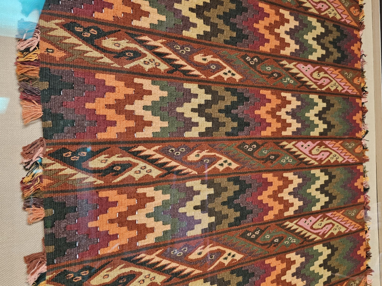 Vtg Sulca House Museum Wari Kelim Pre Inka Peruvian Tapestry Walter Sulca Leon 