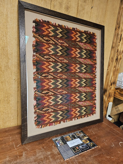 Vtg Sulca House Museum Wari Kelim Pre Inka Peruvian Tapestry Walter Sulca Leon 