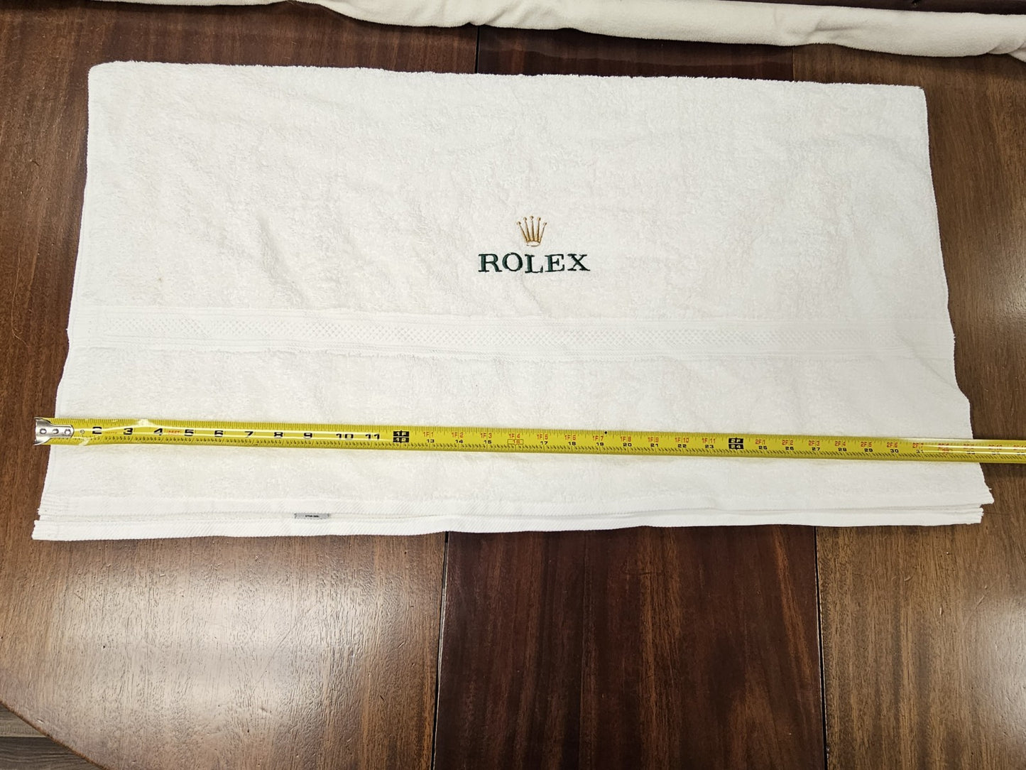 Vintage Rolex Sailers Duffel Bag With 2 Rolex Beach Bathroom Towels 33" X 70"
