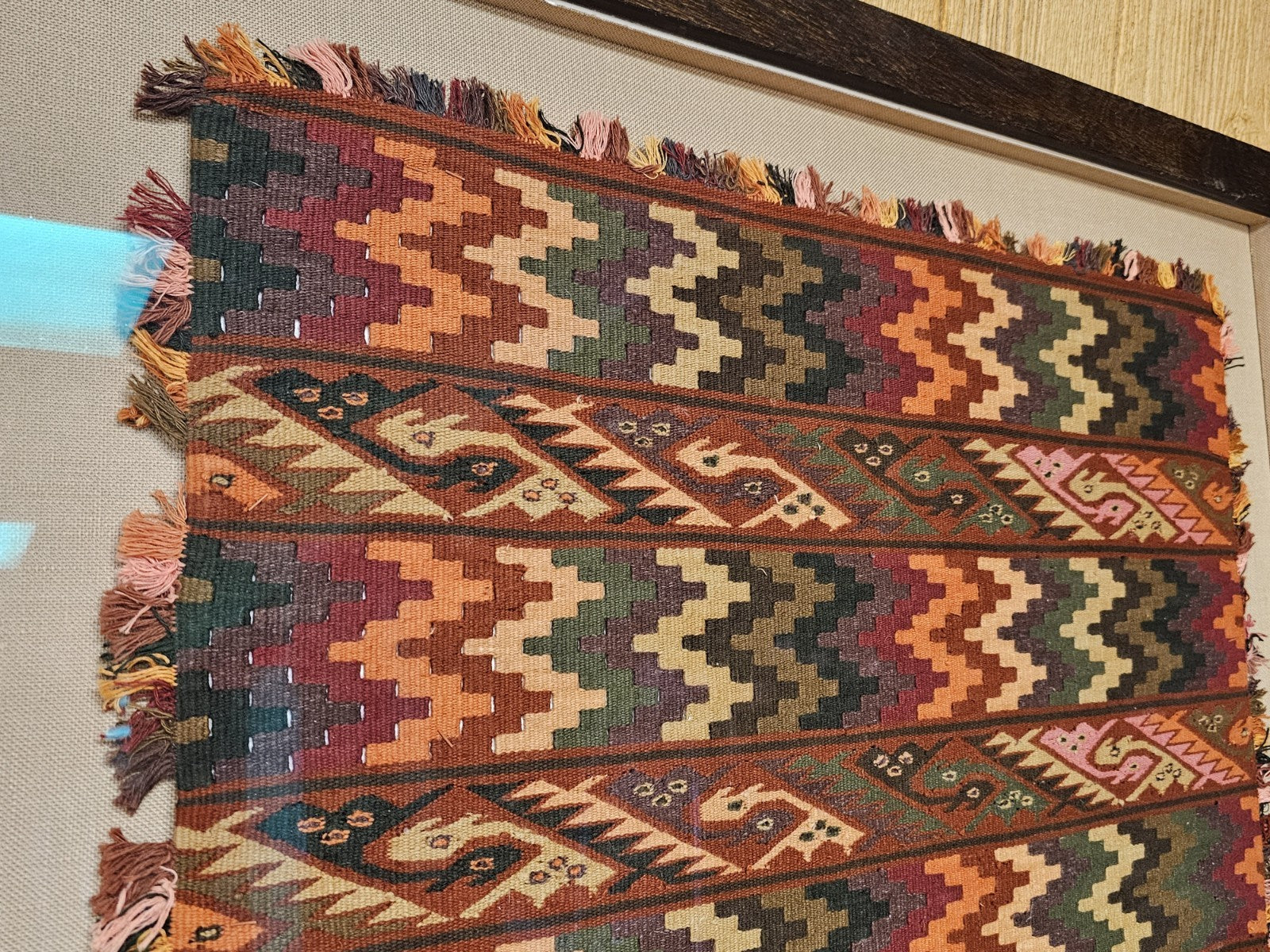 Vtg Sulca House Museum Wari Kelim Pre Inka Peruvian Tapestry Walter Sulca Leon 