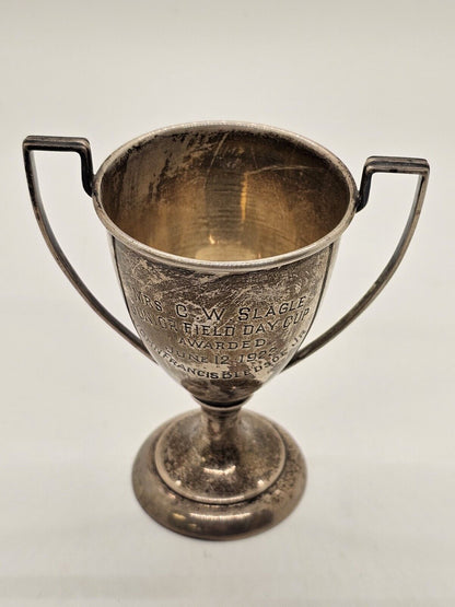 Vtg S Kirk & Son Co Sterling Trophy June 12 1922 Junior Field Day Cup