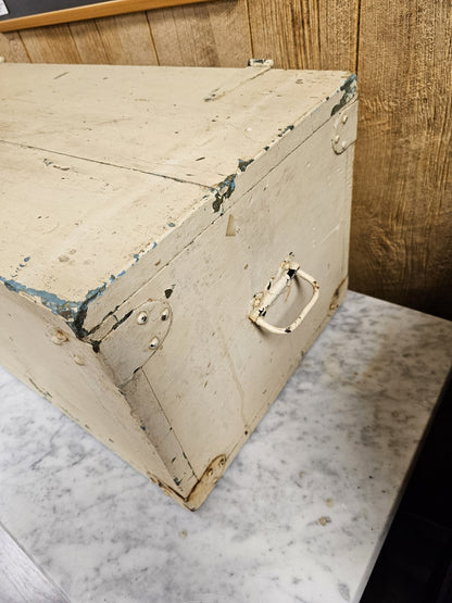 Vtg Houbigant Store Trunk Storage Chest 