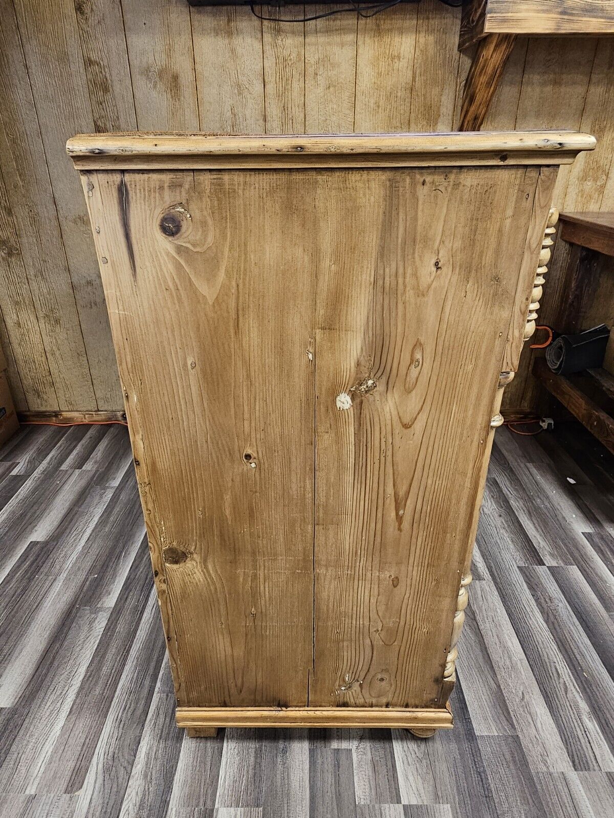 Reproduction Of Antique Pine Chest of 5 Drawers By Great British Pine Mine In MD