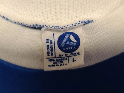 University of Texas Dallas Jostens Artex 70s 80s Vintage Blue and White T-Shirt