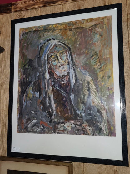 Original Solomon Gershov "Old Man" Unsigned