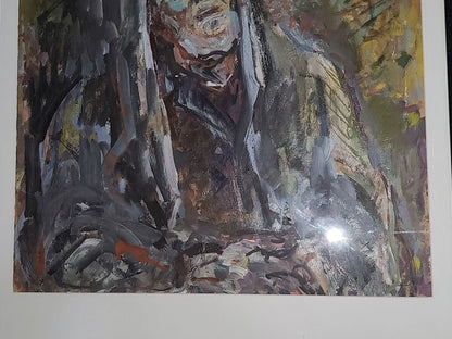 Original Solomon Gershov "Old Man" Unsigned