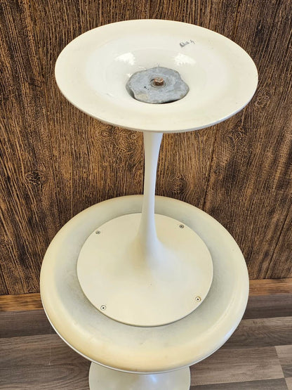 Mid Century Modern Pair of Tulip Side Tables