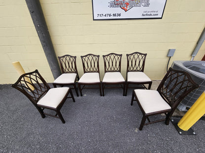 Theodore Alexander Trellis Dining Chairs Set Of 6